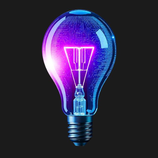 Innovation AI Lightbulb